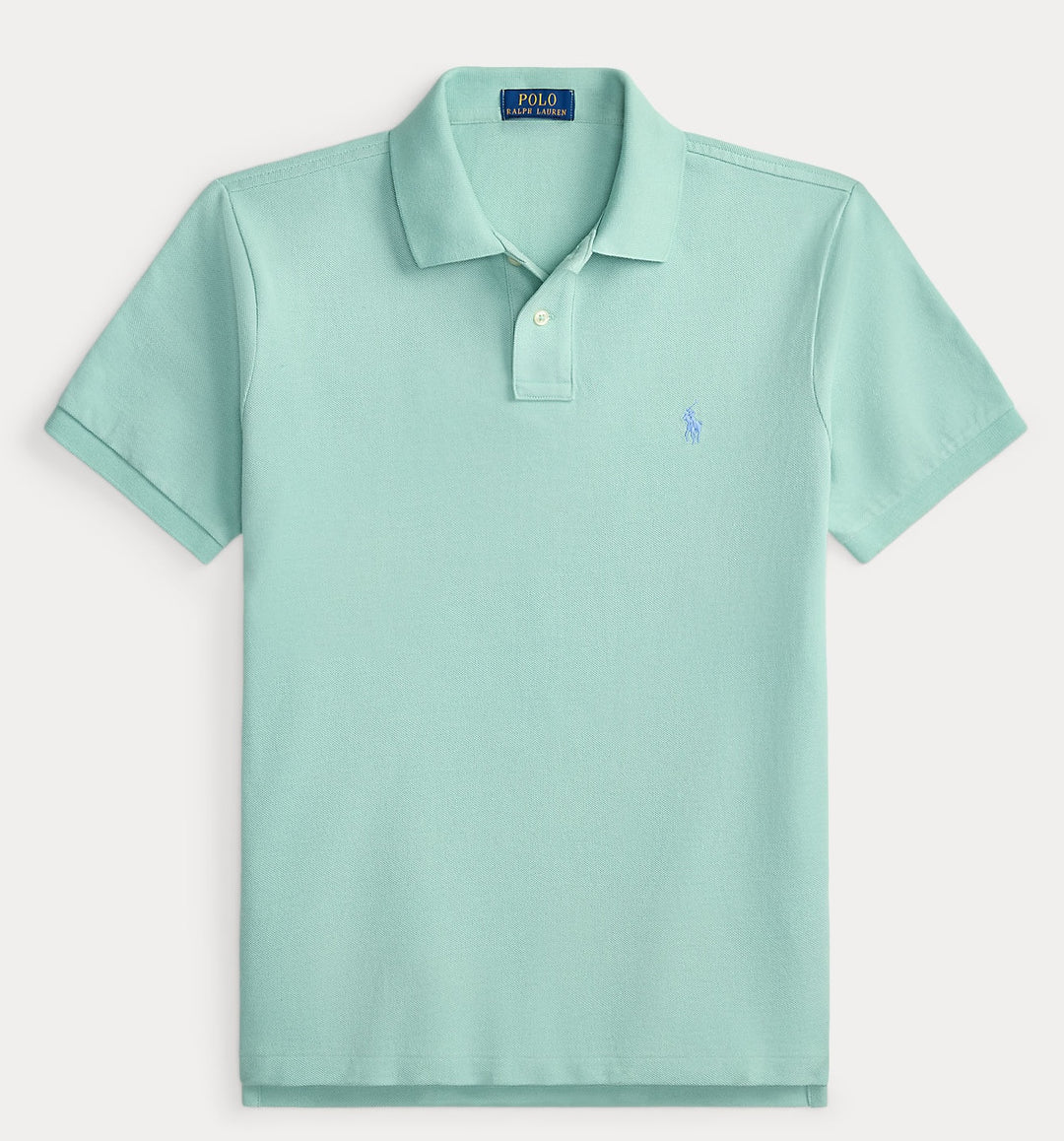 The Iconic Mesh Polo Shirt Celadon/C7109 - The Road 1380
