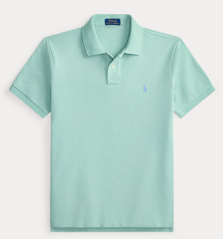 The Iconic Mesh Polo Shirt Celadon/C7109 - The Road 1380