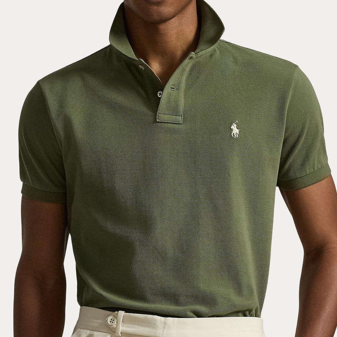 The Iconic Mesh Polo Sh (col:garden Trail/C812 Garden Trail/C8125