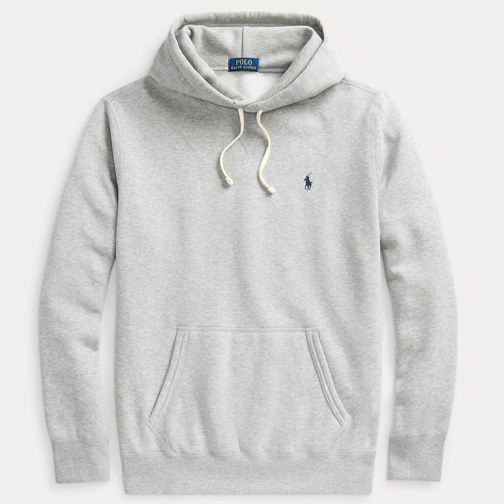 The Rl Fleece Hoodie Andover Heather - The Road 1380