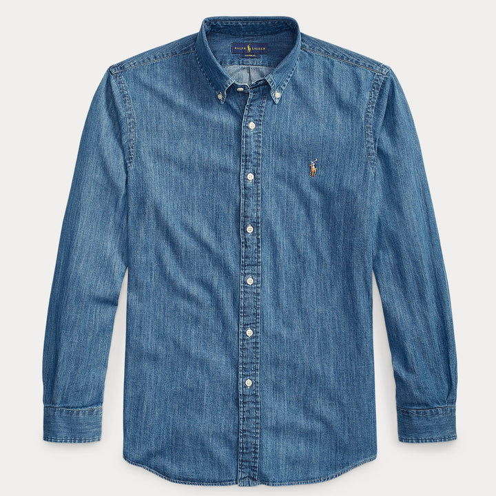 Custom Fit Denim Shirt Denim - The Road 1380