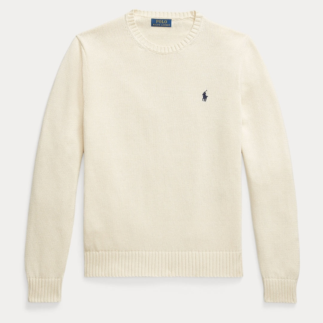 Cotton Crewneck Sweater Andover Cream - The Road 1380