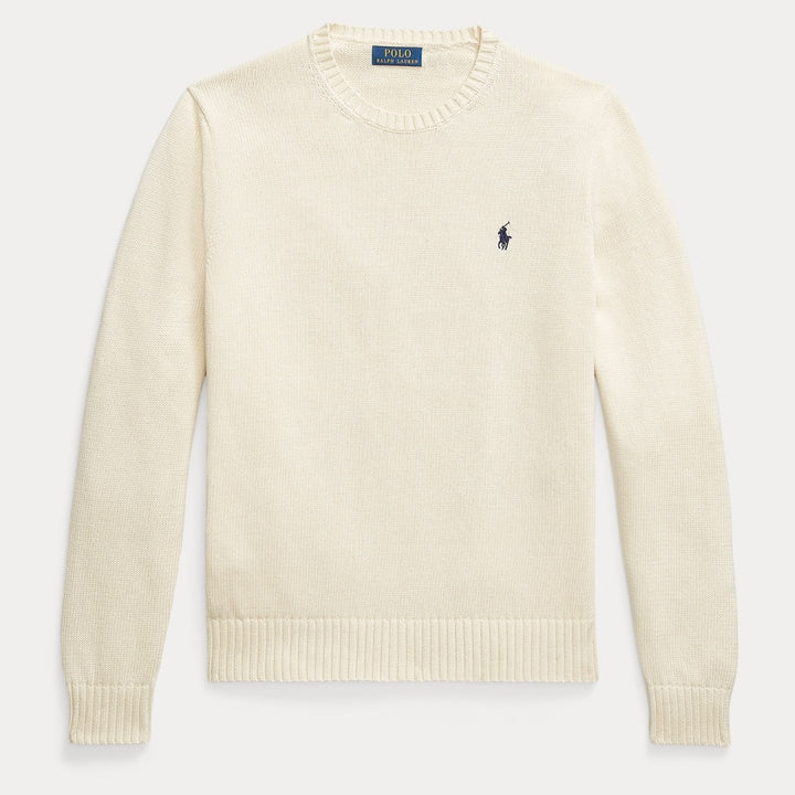 Cotton Crewneck Sweater Andover Cream - The Road 1380
