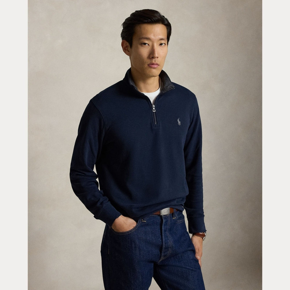 Luxury Jersey Quarter- Aviator Navy/C9678 - The Road 1380