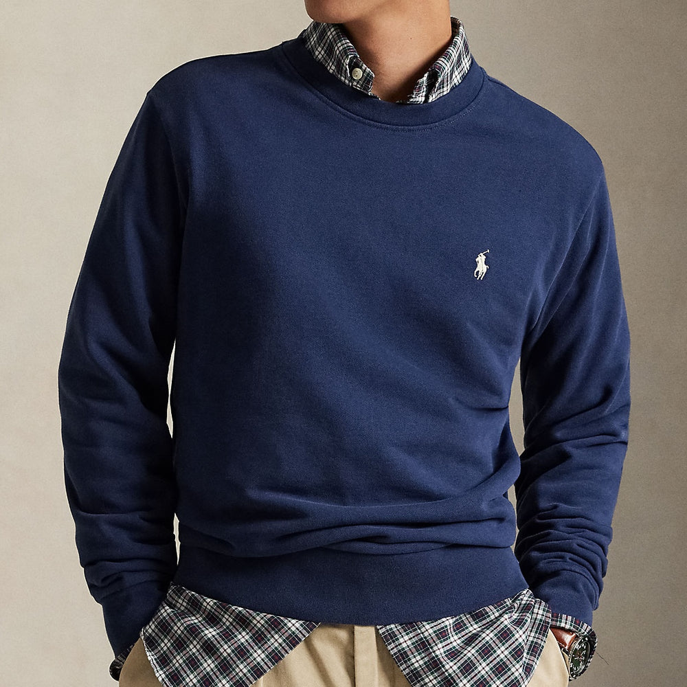 Loopback Fleece Sweatshirt Cruise Navy - The Road 1380