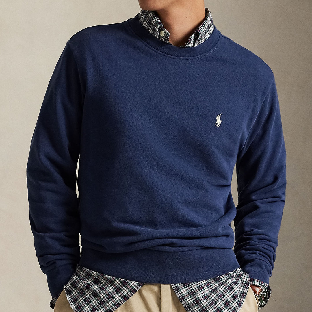 Loopback Fleece Sweatshirt Cruise Navy - The Road 1380