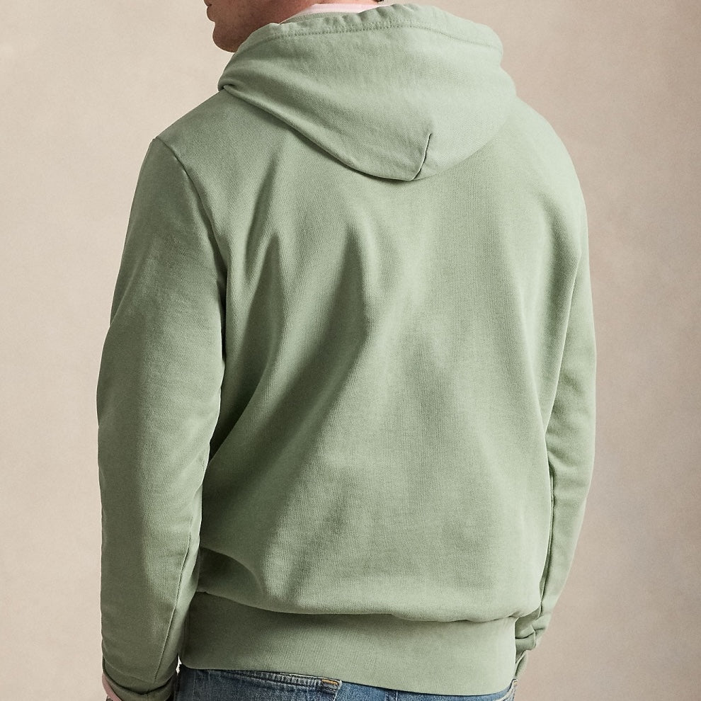 Loopback Fleece Hoodie Light Green - The Road 1380