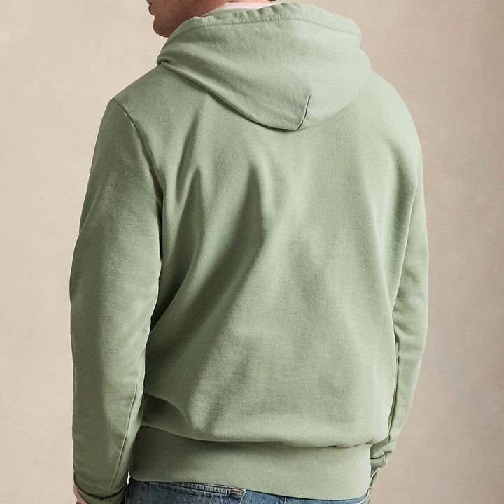 Loopback Fleece Hoodie Light Green - The Road 1380