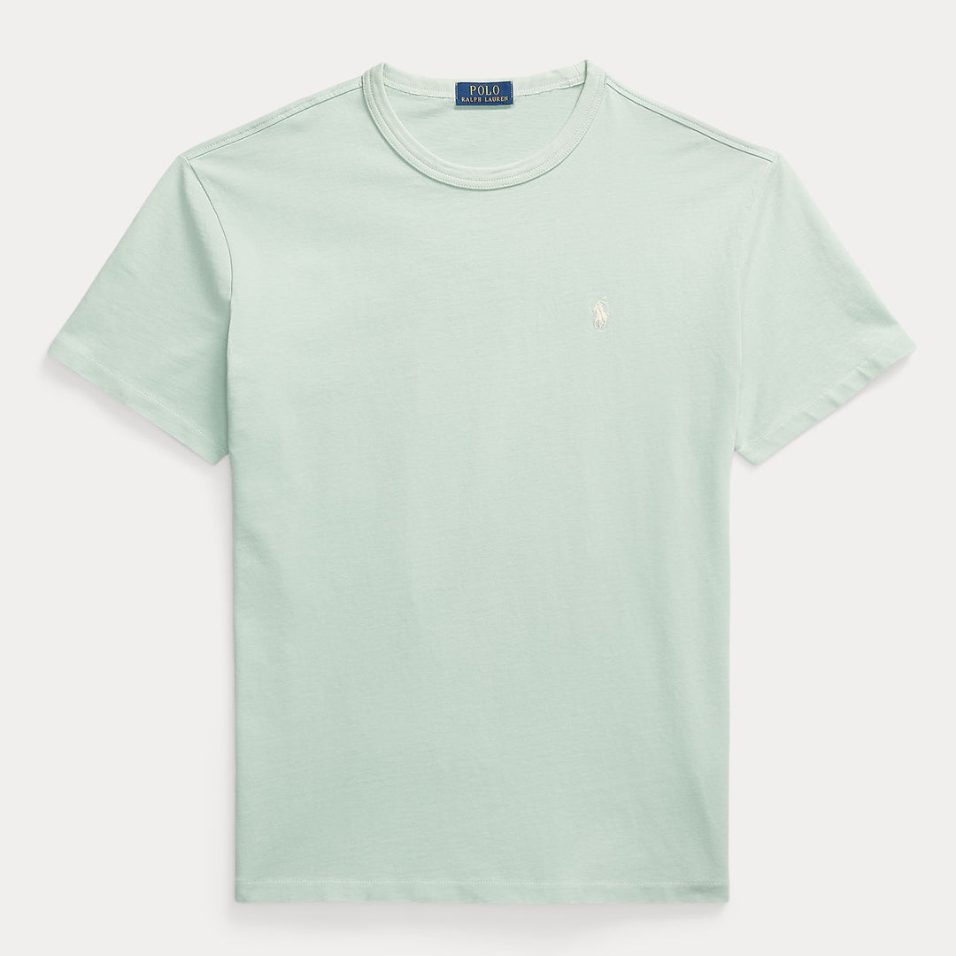 Classic Fit Jersey Crewneck T-shi Celadon - The Road 1380