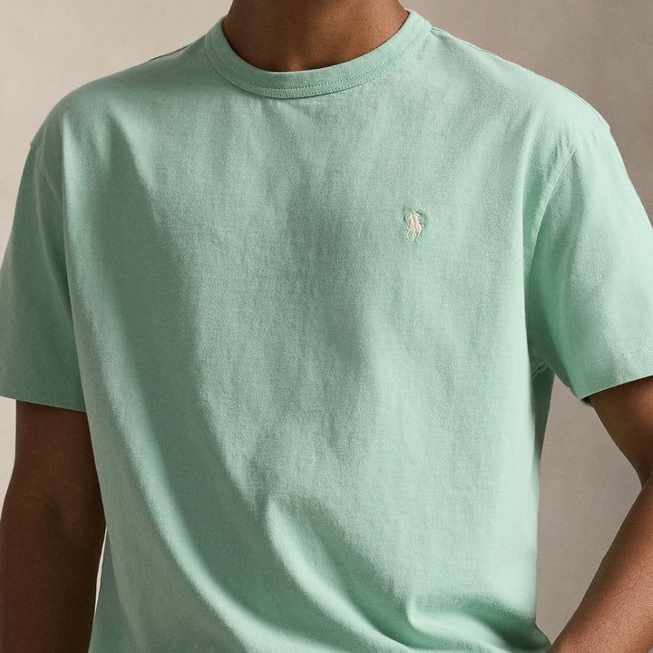 Classic Fit Jersey Crewneck T-shi Celadon - The Road 1380