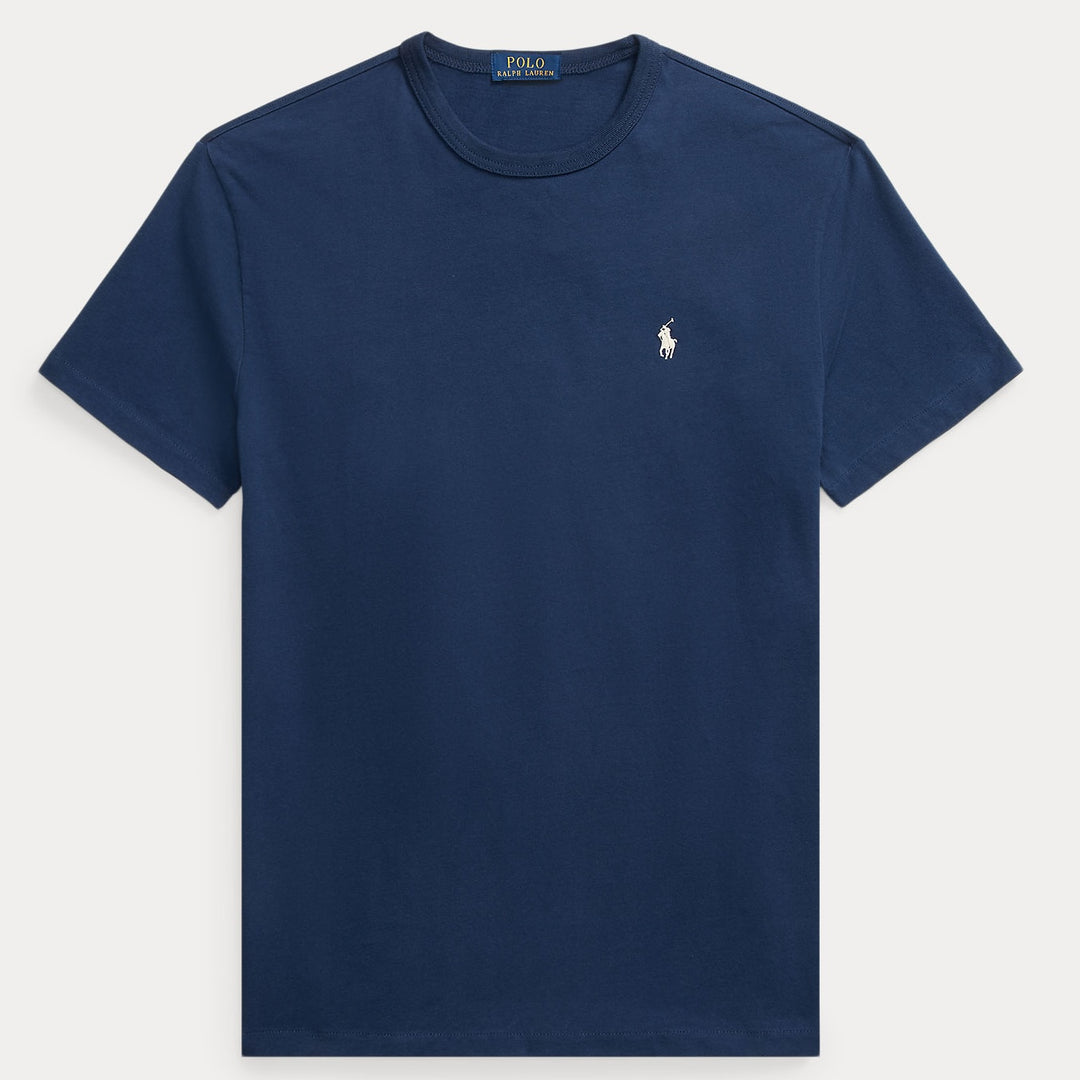 Classic Fit Jersey Crewneck T Cruise Navy - The Road 1380