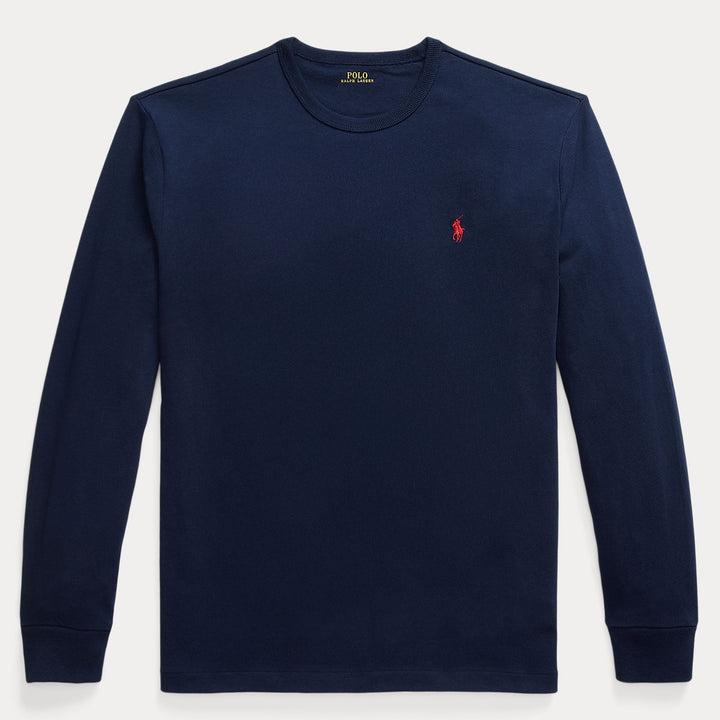 Classic Fit Long-sleeve T-shirt Newport Navy - The Road 1380