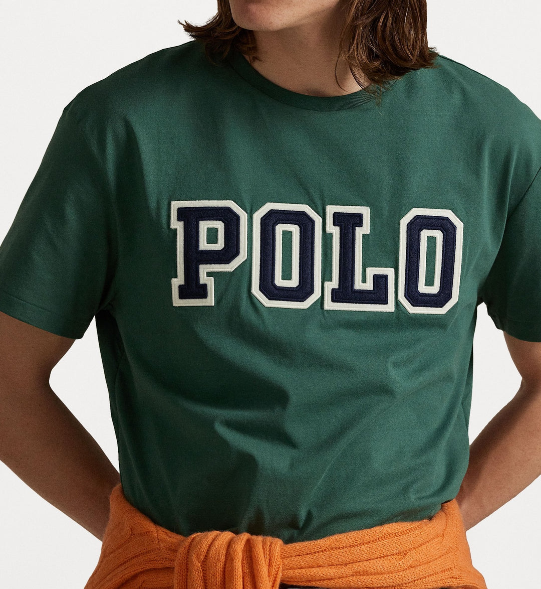 Classic Fit Logo Jersey T-shirt Washed Forest