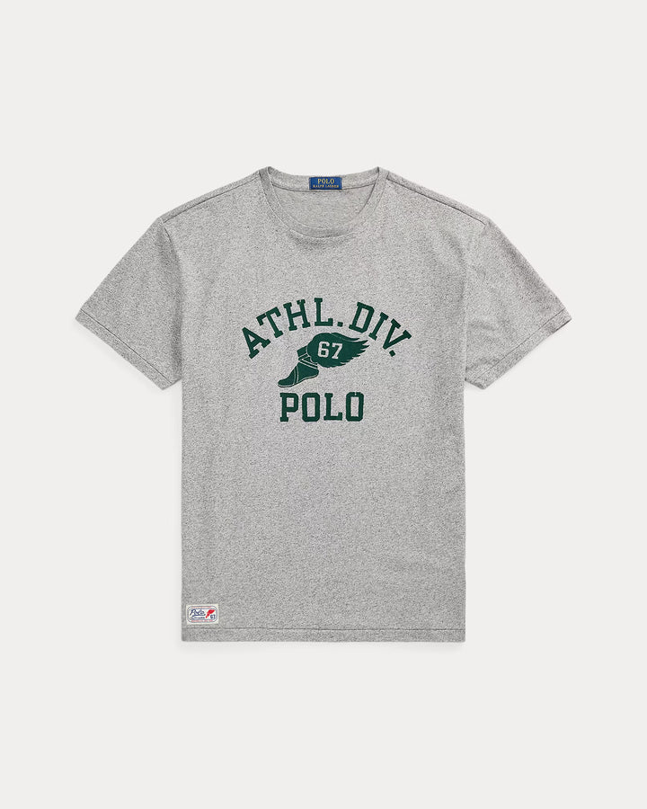 Classic Fit Logo Jersey T-shirt Dark Vintage Heather