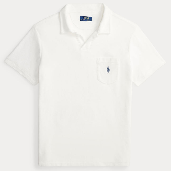 Terry Polo Shirt White - The Road 1380