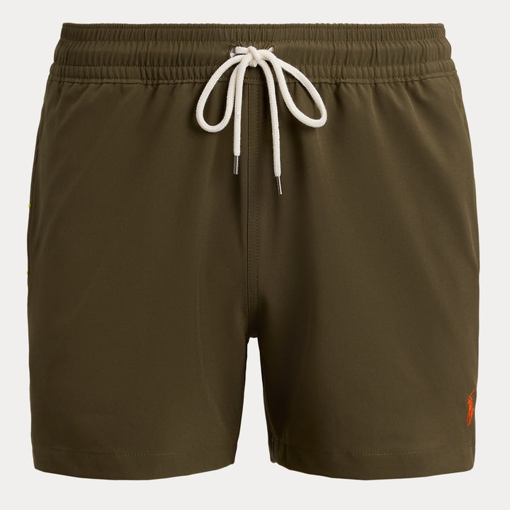 Slim Traveler Short Canopy Olive - The Road 1380