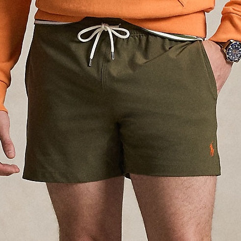 Slim Traveler Short Canopy Olive - The Road 1380