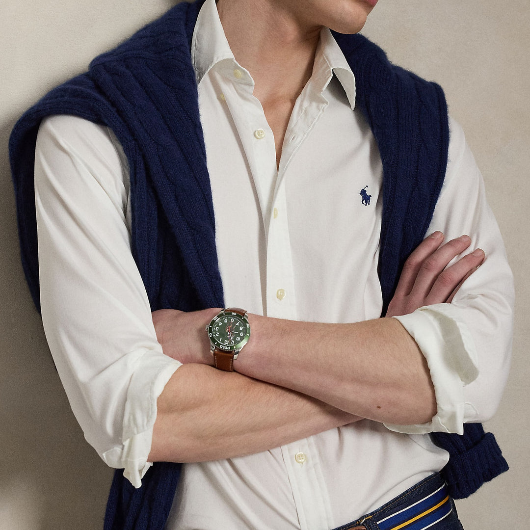 Custom Fit Featherweight Twill Shir White - The Road 1380