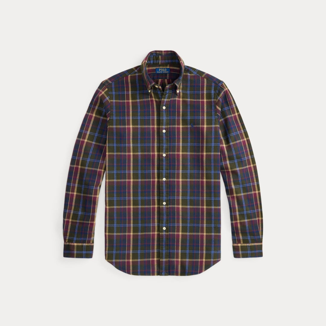 Custom Fit Plaid 7403b Olive Berry Multi - The Road 1380