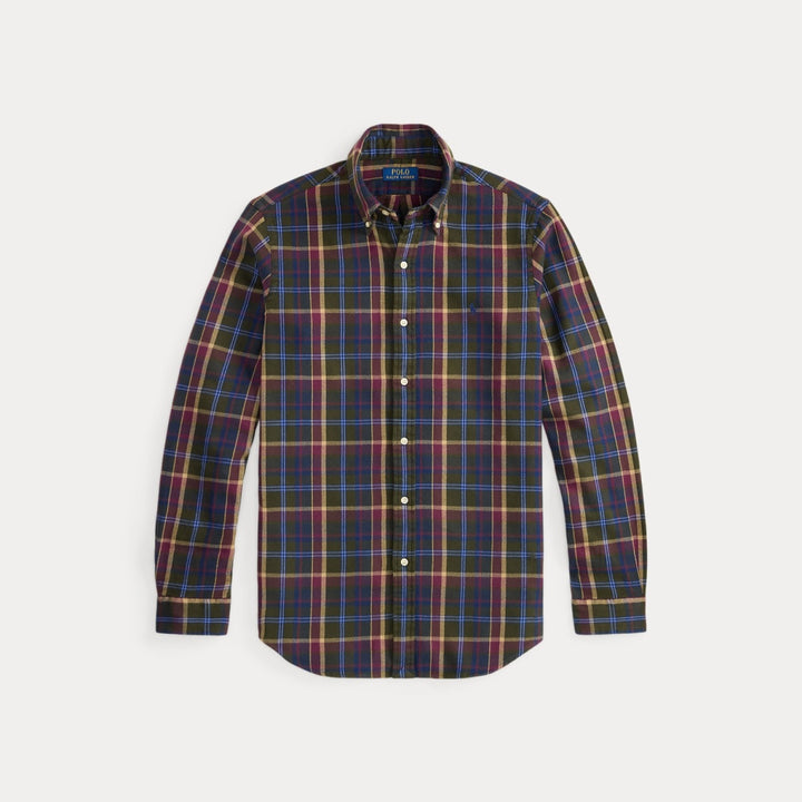 Custom Fit Plaid 7403b Olive Berry Multi - The Road 1380