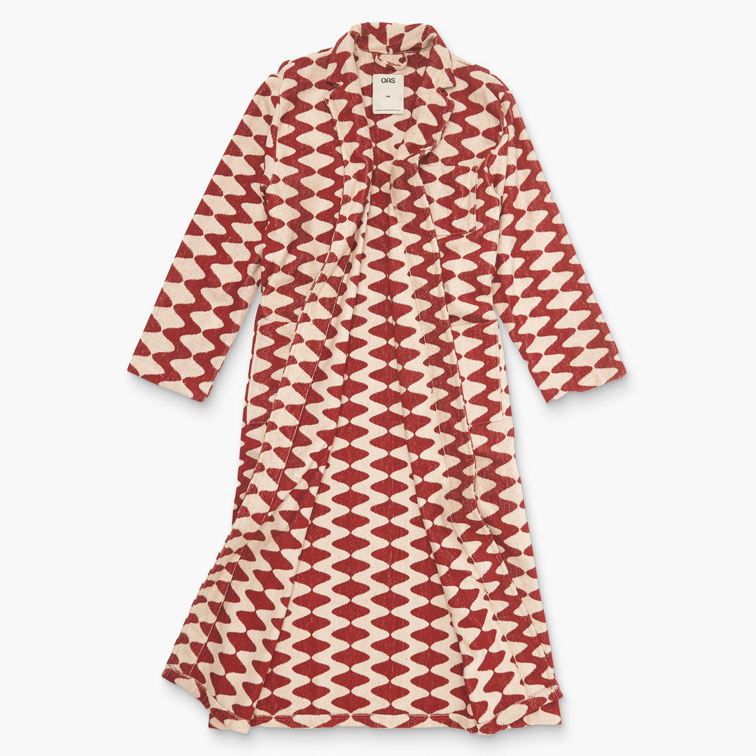 Big Lauda Long Robe Red