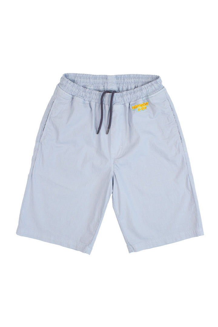 X-tra Beach Baggy Linen Short Retro Blue - The Road 1380