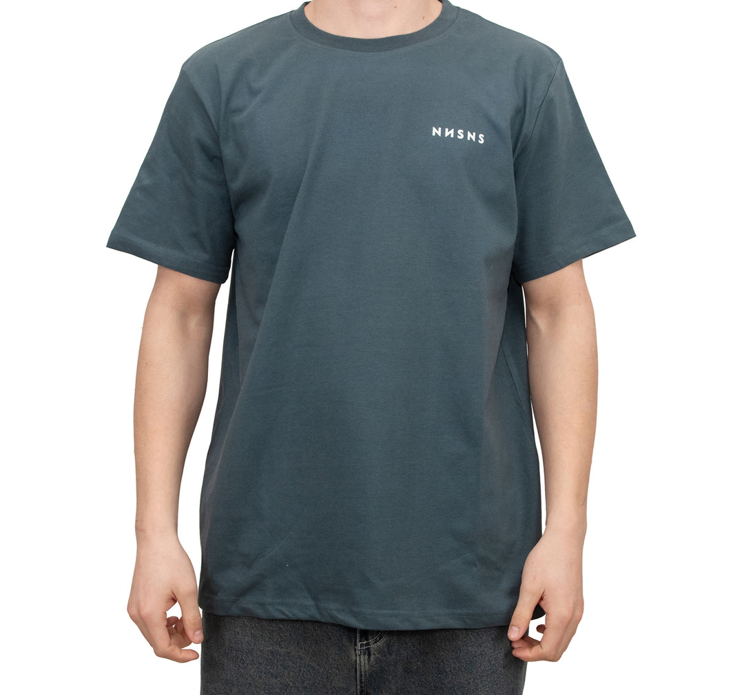 Blockhead Tee Steel