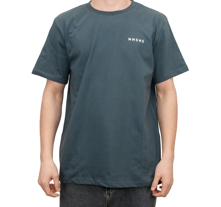 Blockhead Tee Steel