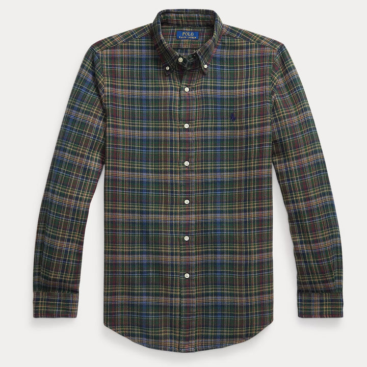 Custom Fit Plaid Bru Pine Navy Multi