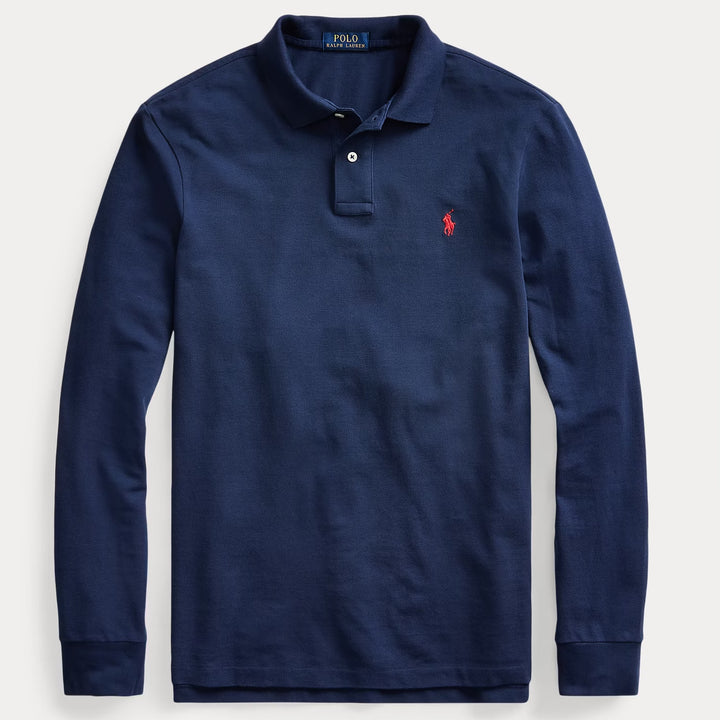 Custom Slim Fit Mesh P Newport Navy