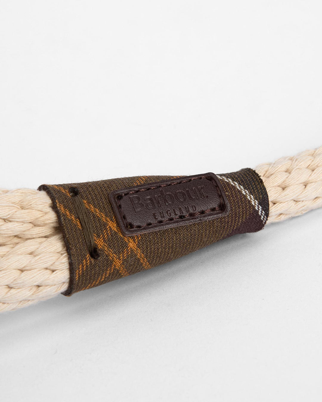 Cotton Rope Dog Lead Natural/Classic