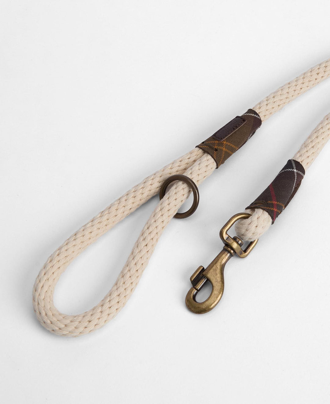 Cotton Rope Dog Lead Natural/Classic