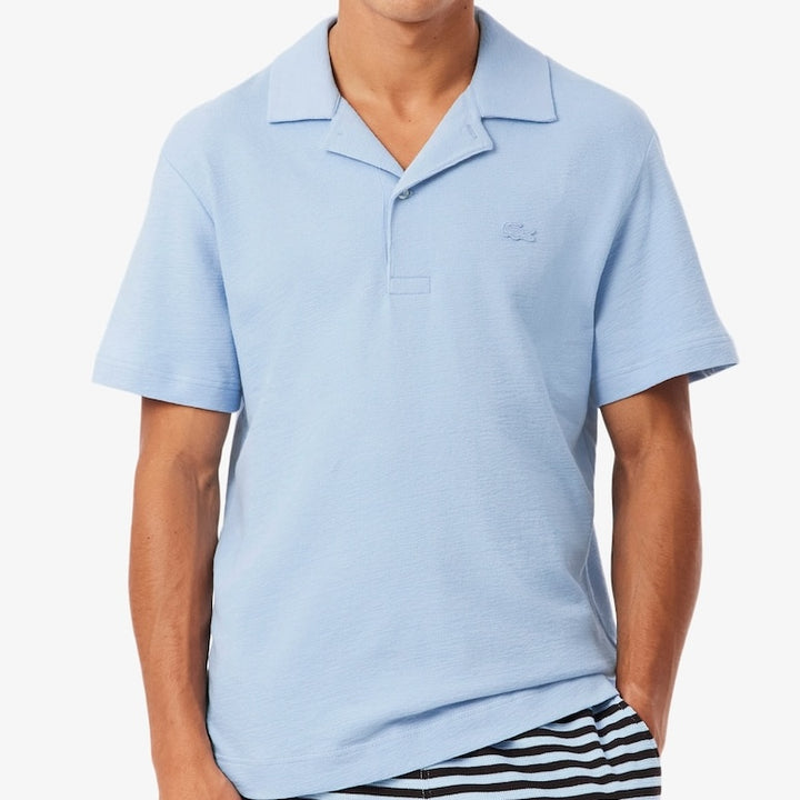 Classic Fit Polo Texturé 1hp3 Chambray