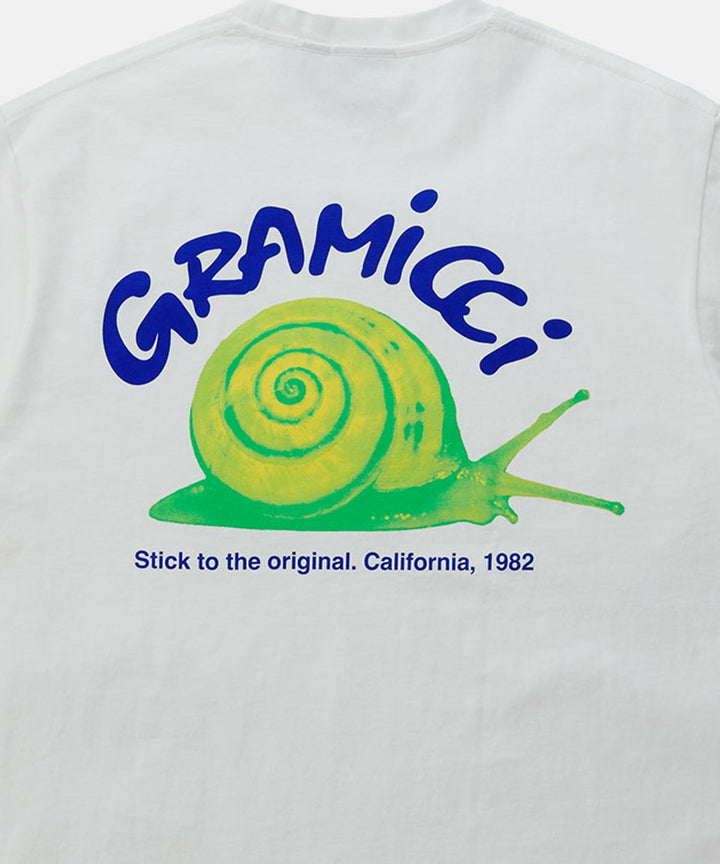 Snail Tee White