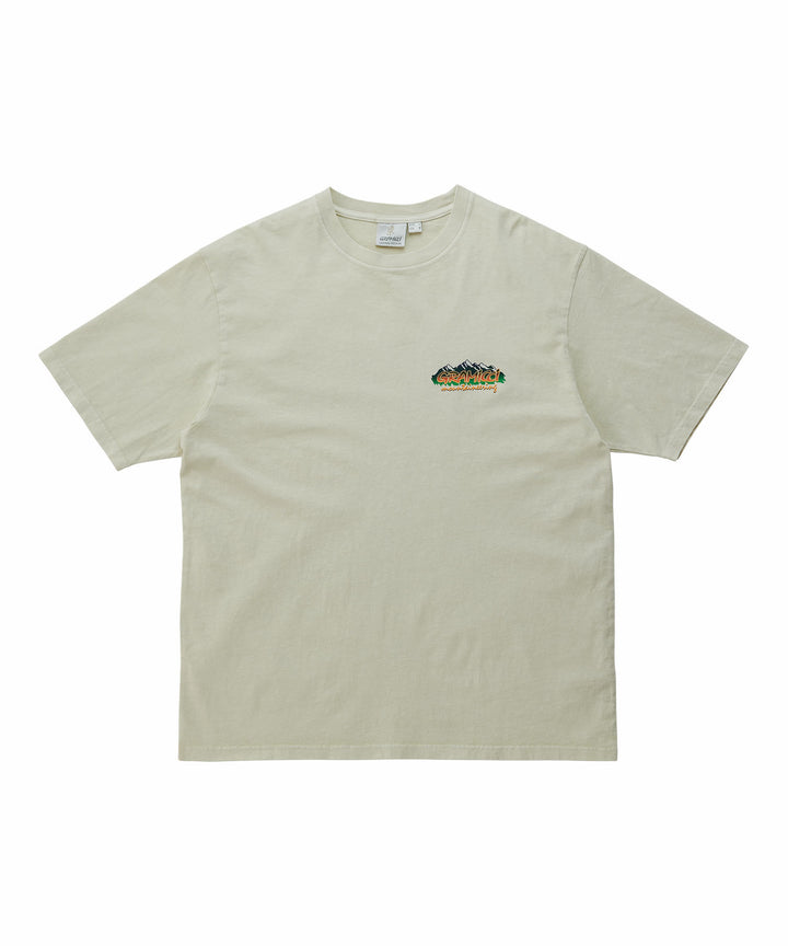 Mountaineering Tee Natural Pigment