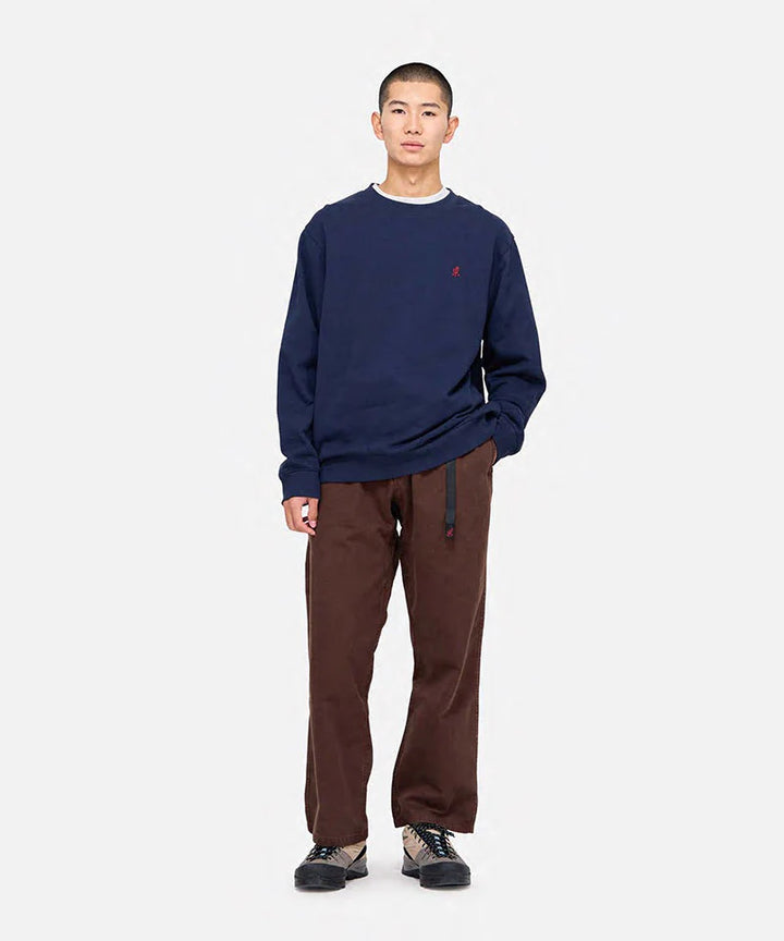 One Point Crew Sweatshirt Dark Navy