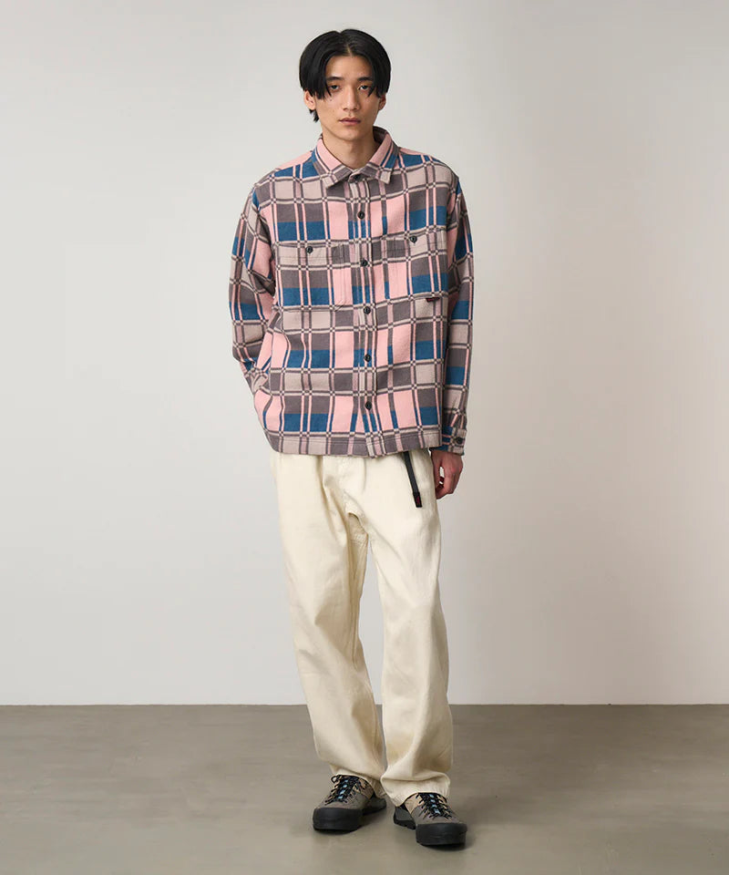 Flannel Anthony Shirt Blush Check