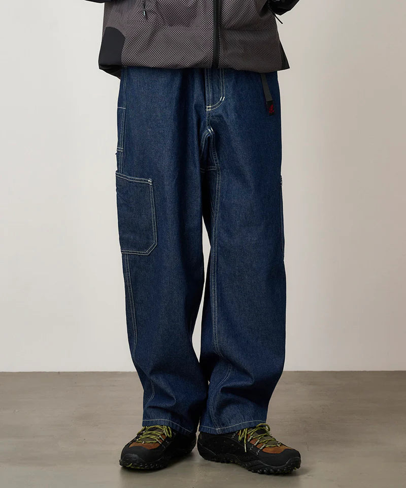 Rock Slide Denim Pant Rinsed Indigo