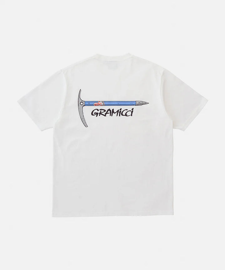 Ice Axe Tee White