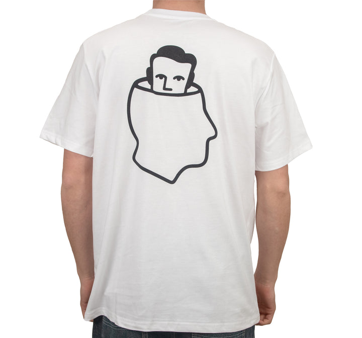 Head Logo Tee White
