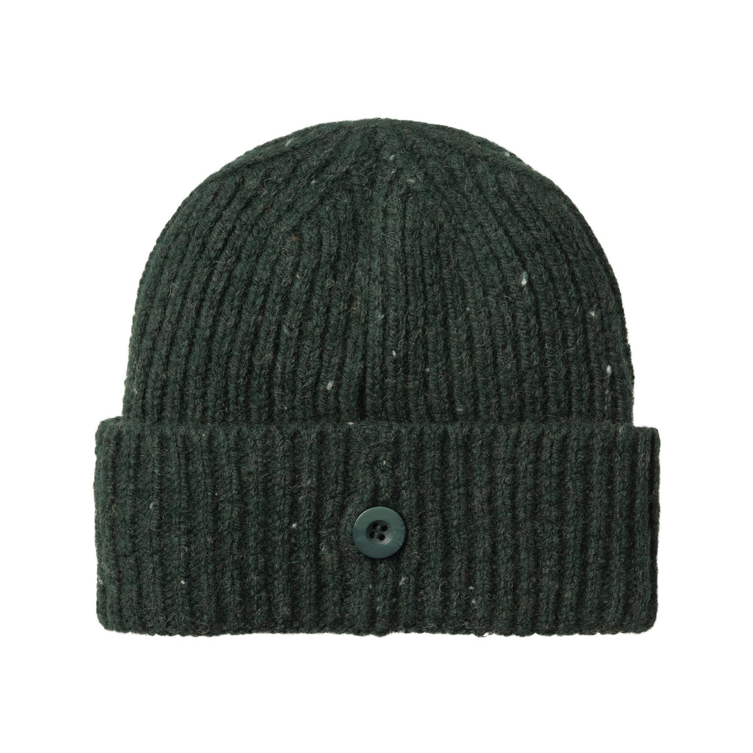 Anglistic Beanie Speckled Dark Scarab