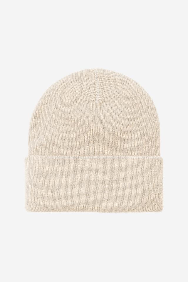 Short Watch Hat Natural