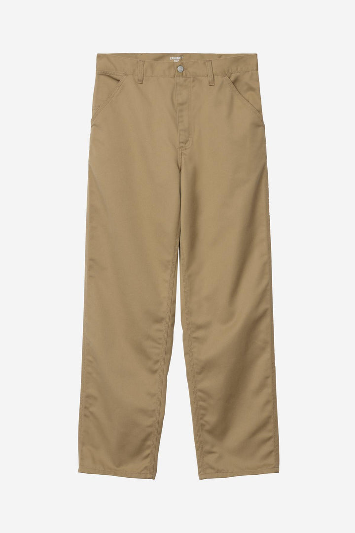Simple Pant Leather Rinsed