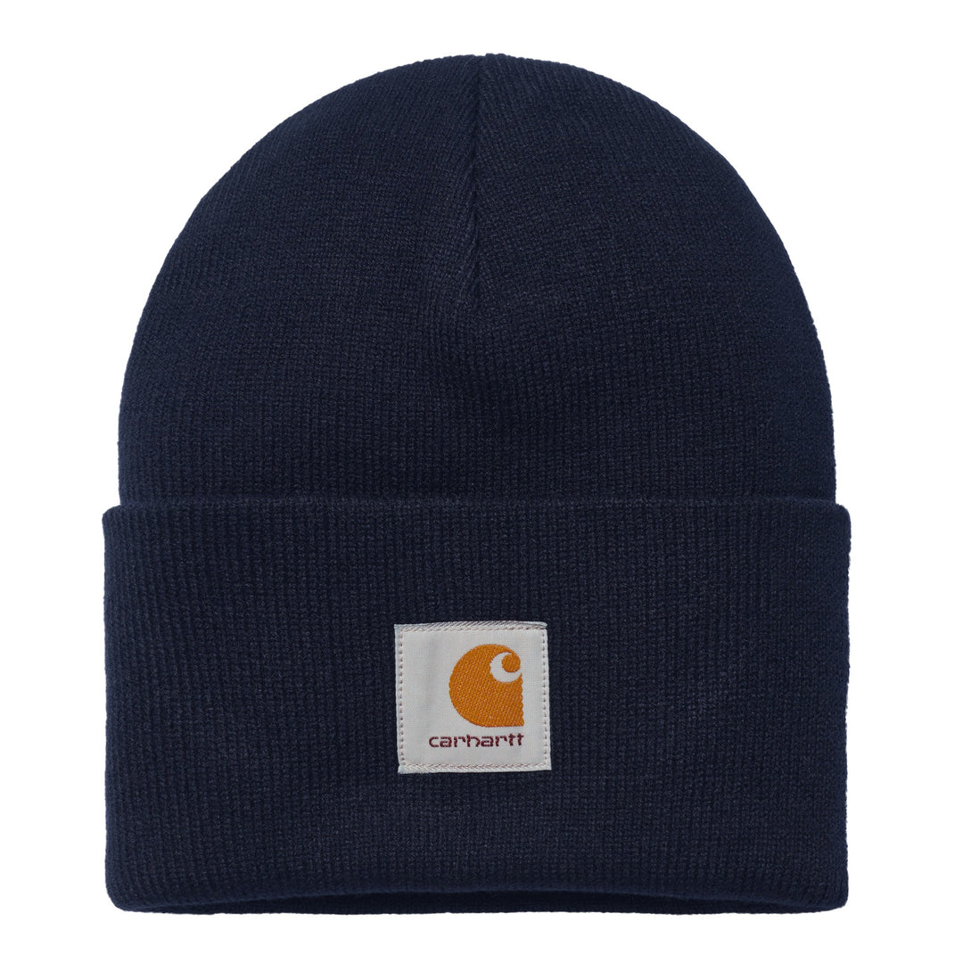 Acrylic Watch Hat Dark Navy