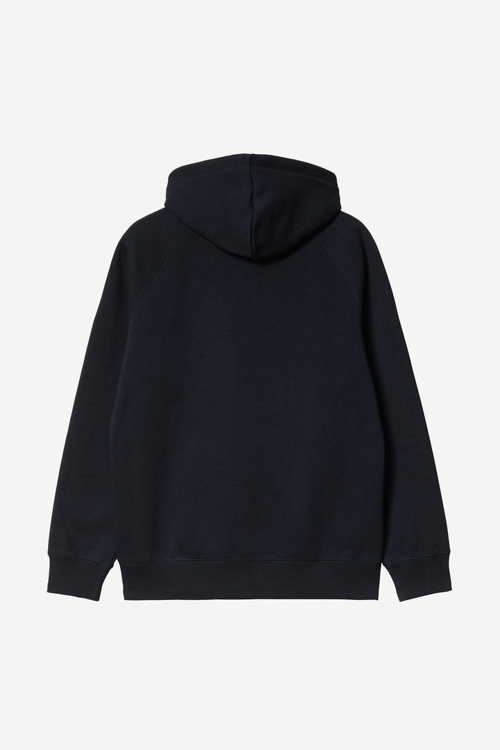 Hooded Chase Sweat Dark Navy / Gold