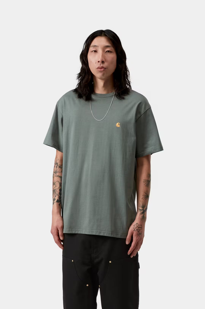 S/S Chase T-shirt Velvet Green / Gold