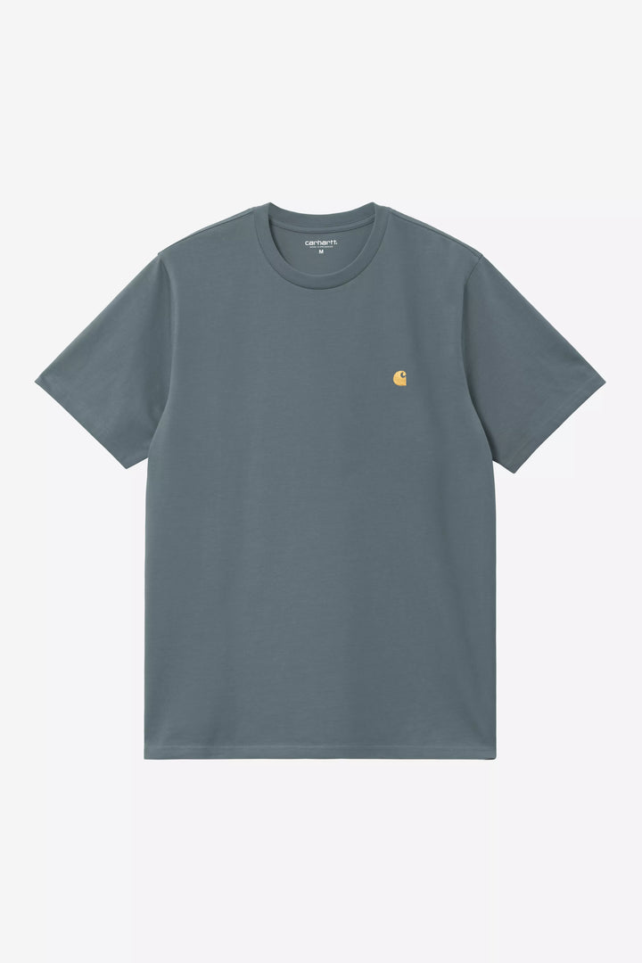 S/S Chase T-shirt Cozy Blue / Gold