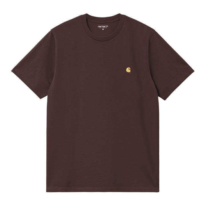 S/S Chase T-shirt Palisander / Gold