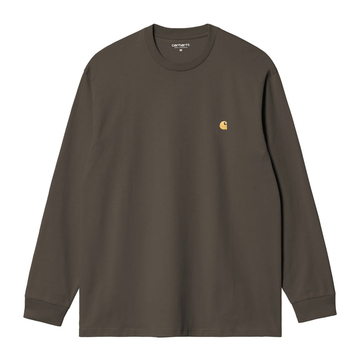 L/S Chase T-shirt Shungite / Gold