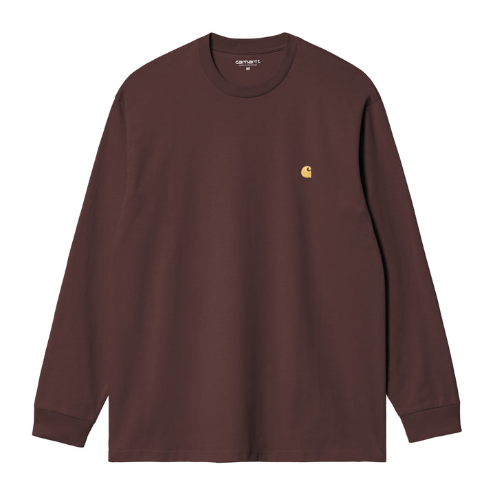 L/S Chase T-shirt Palisander / Gold